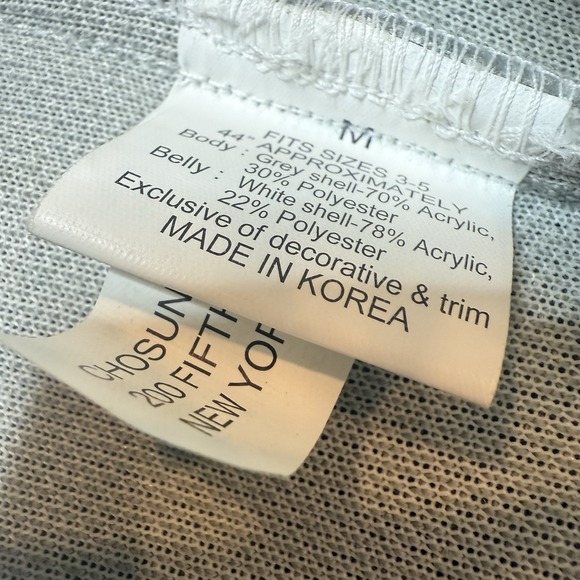 Vintage Chosun Raccoon Soft Plush Costume Boy Girl Size 44" Tall M 3-5 Halloween - Picture 4 of 5